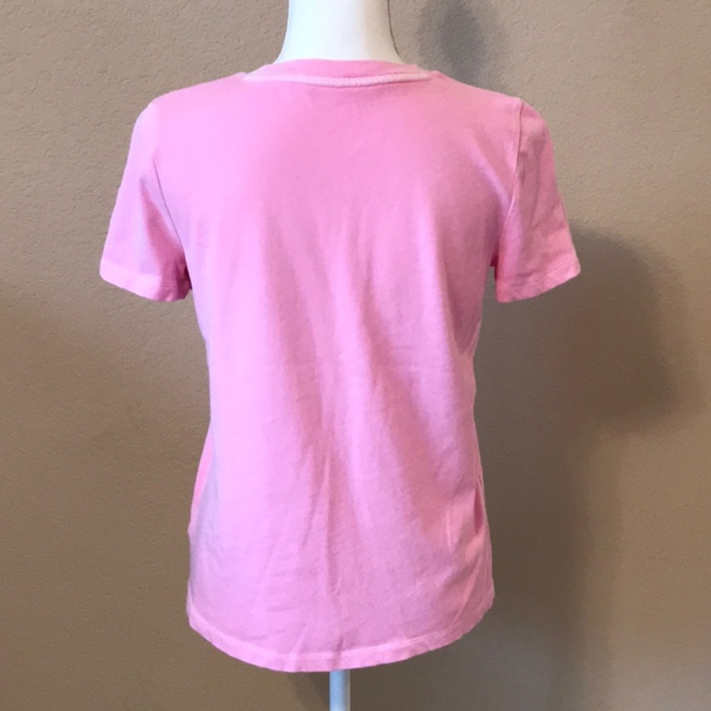 Gap Pink Cotton Crop Tee - Picture 6 of 12